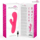 Moressa Jerry dubultais vibrators – 15 cm (6″) – rozā — Foto 10