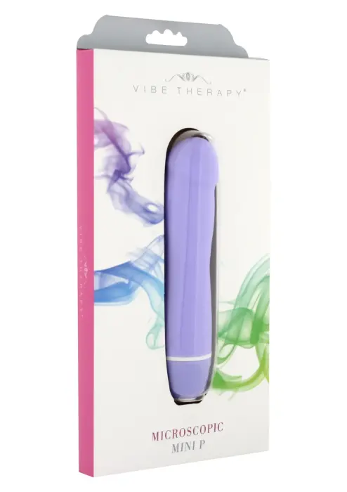 Mikroskopiskais mini P vibrators – violets Foto 2