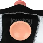 Chic strap-on šorti – melni — Foto 11