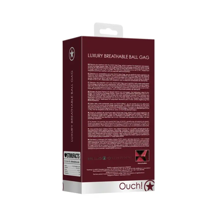 Breathable Ball Gag Foto 2