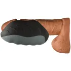 OptiMALE Vibrating Heating Silicone Masturbator – Black — Photo 2