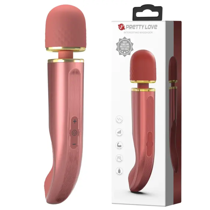 PRETTY LOVE Interesting wand вибратор – черный