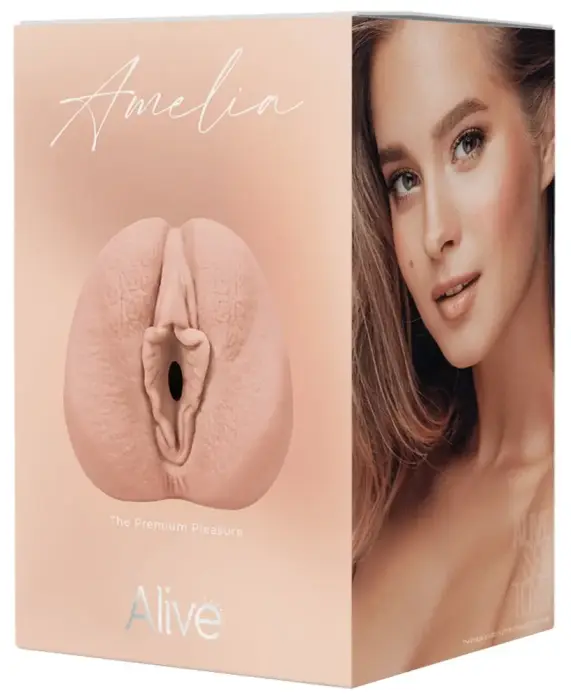 Alive Amelia Super masturbatorius – reali vaginos forma