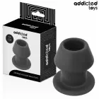 Addicted Toys Extreme õõnes silikoonist anaaltapp – S – 7.5 cm – must — Foto 1