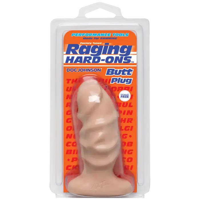 Vanilla Textured Anal Plug – Pink