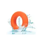 Alpha Prolong Large Cock Ring – Orange — Photo 18