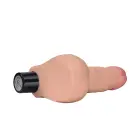 REAL SOFTEE Vibrating Dildo – 20 cm (8″) – Skin — Photo 3