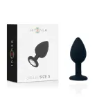 INTENSE SHELKI S silikoonist anaaltapp – 7.2 cm – Must — Foto 4