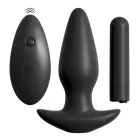 AFC Wireless Vibrating Anal Plug – 12.3 cm – Black — Photo 2