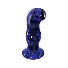 Gleaming Glass Anal Plug – Blue — Photo 11