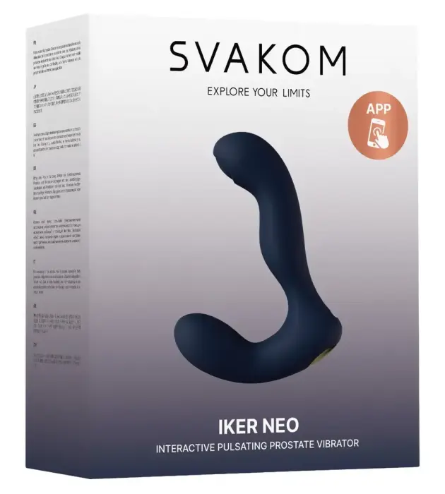 Iker Neo интерактивный пульсирующий стимулятор простаты – 13.5 cm (5.3″) – Черный
