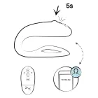 We-Vibe Sync O C-formas vibrators – violets Foto 15