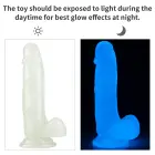 LoveToy Lumino Play Dildo – glow in the dark – TPE – 7.5" / 19 cm — Photo 3