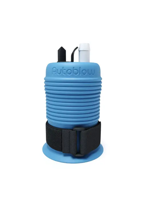 VacuGLIDE Universal Stroker Cap – Blue