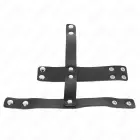 KINK Leather Cage Ring Adjustable Divider – Black — Photo 3