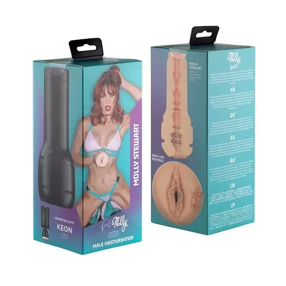 Kiiroo Feel Molly Stewart Intimate Sleeve Stars Collection peenise varrukas – 20 cm