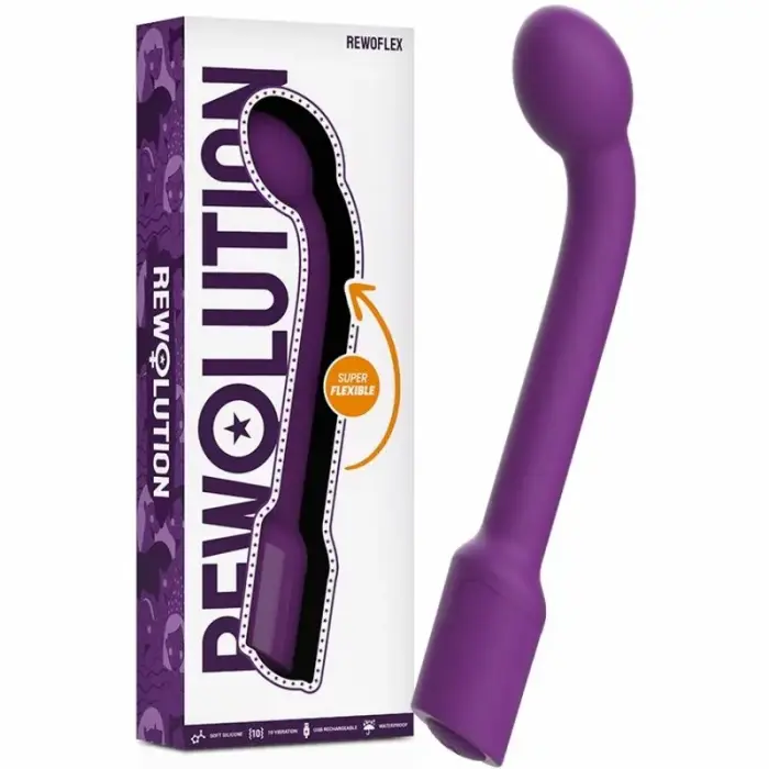 Гибкая вибросистема Rewolution Rewoflex – 22 cm (8.5″) – розовый