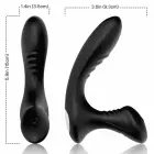 ARMONY Storm Remote-Controlled Anal Prostate Plug – 15 cm – Black — Photo 2
