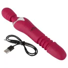 Javida Soojendav ja tõukav vibraator – 27 cm (10.6″) – roosa — Foto 6