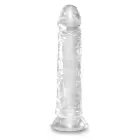 KKC Cock Clear 8" caurspīdīgs dildo – 21.8 cm (8″) — Foto 3