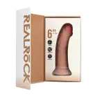 Reālistisks vibrators ar dildo formu – 15.5 cm (6″) – miesas krāsa — Foto 3