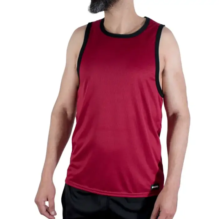Macho CMV003 – sports T-shirt – maroon – S/M