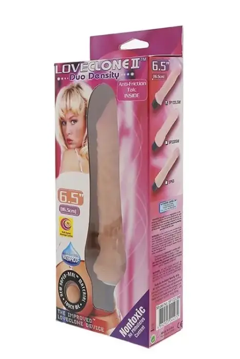 LOVECLONE II dubultais ūdensizturīgais vibrators – 16.5 cm (6.5″)