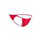 MOB Microfiber V-String – S/M – Red — Photo 2