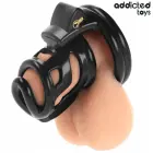 Addicted Toys Locked Gilden Cage силиконовая интимная система – 8.5 cm (M размер) — Фото 3
