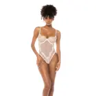 Lace Bodysuit – White – M — Photo 3