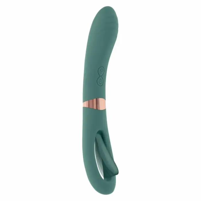 Двойной вибратор Evolved Novelties Chick Flick – 21.8 cm (8.6″) – зеленый