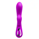 PRETTY LOVE-HONEY Divu motoru uzlādējamais USB vibrators – 19 cm (7.5″) – rozā — Foto 4