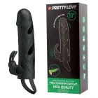 PRETTY LOVE – varpos rankovė su sėklidžių juosta – juoda — Nuotrauka 1