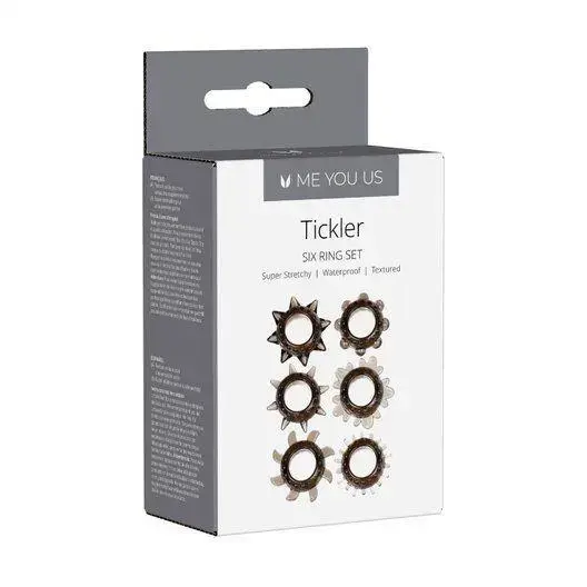 Tickler rinkinys tekstūrinis žiedas – Dūmai