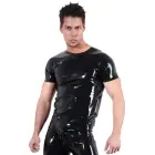 Latex T-Shirt – Black – L — Photo 2