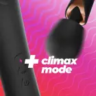CRUSHIOUS HOLLY Uzlādējams wand masāžas vibrators – 30 cm – melns — Foto 7