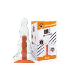 Dinoo Primal - Reālistisks dildo ar piesūcekni – 22.5 cm (9″) – Caurspīdīgs — Foto 1