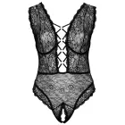 Cottelli CURVES mežģīņu bodijs ar stīpiņām – 85D/L — Foto 7