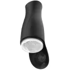 Deep Squeeze Nutbuster мастурбатор тройного действия – черный — Фото 5