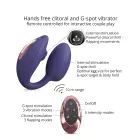 WONDERLOVER Dual-Stimulation Couples Vibrator – Midnight Indigo — Photo 2