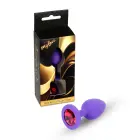 MyLove Toys Jewellery Purple Anal Plug – 7 cm — Photo 1