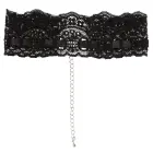 Black Lace Choker – One Size — Photo 5
