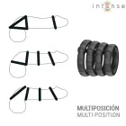 INTENSE Model 10 4 anatoomilise tugirõnga komplekt – must — Foto 3