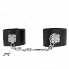KINK regulējami plaukstas saistekļi ar piekaramo slēdzeni – melni – 16-23 cm — Foto 1