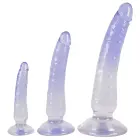 Crystal Clear 3 dildo komplekt anaaltreeninguks – sinine — Foto 2