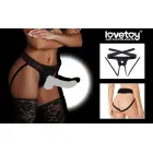 Lovetoy Easy Strap-On Harness – регулируемые полиэстровые ремни – талия 61–142 см – без дилдо — Фото 12