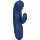 CalExotics Cashmere Silk Duo двойной вибратор – 16.5 cm (6.5″) – синий — Фото 3