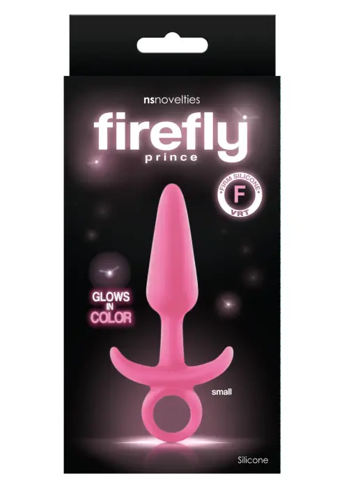 Firefly Prince tumsā spīdošs anālais spraudnis – S