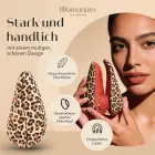 Womanizer Liberty 2 – kompakts gaisa pulsa stimulators, 8 intensitātes – leoparda raksts — Foto 8