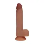 Dual Density Realistic Thrusting Vibrating Dildo – 17.8 cm (7″) – Skin — Photo 2